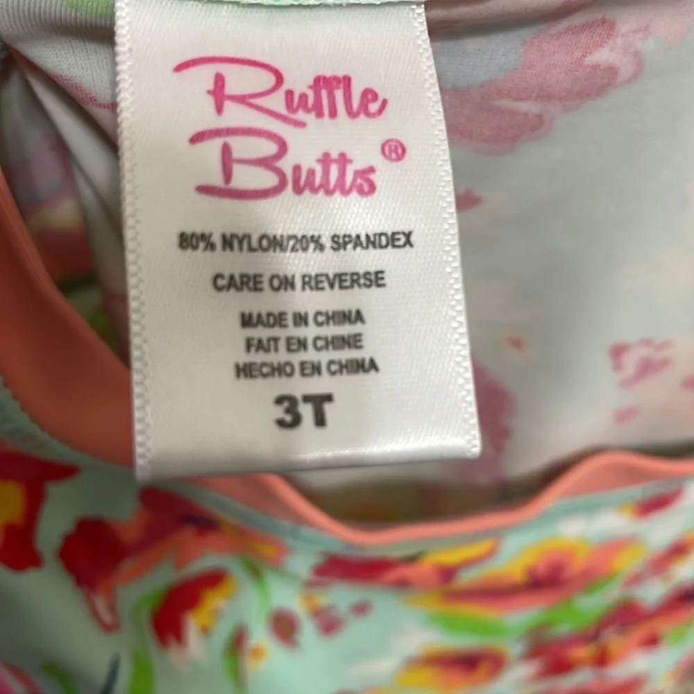 Rufflebutts Rash Guard Tankini - Picture 5 of 5